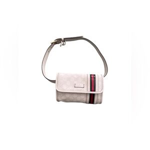 GUCCI GG Supreme Sherry Line Waist Bag